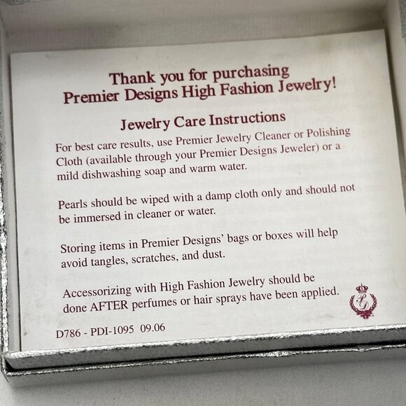 Premier Designs Arabian Nights Black AB Necklace Statement 36" Spring Clasp - Picture 7 of 7